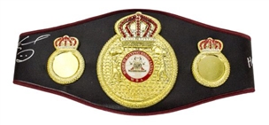 Sugar Ray Leonard Signed WBA Boxing Belt